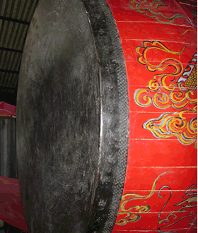 Oriental Thunder Drum for Hire ... Musical Instrument or spectacular prop  www.chinese-theme-props.co.u